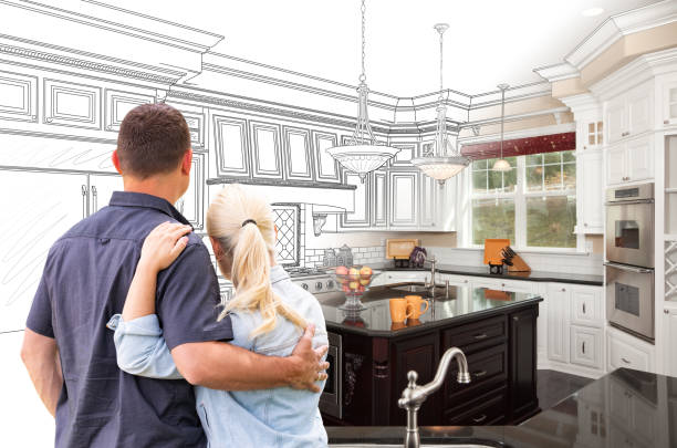 Professional Kitchen Island Installation technician working in Clifton, NJ